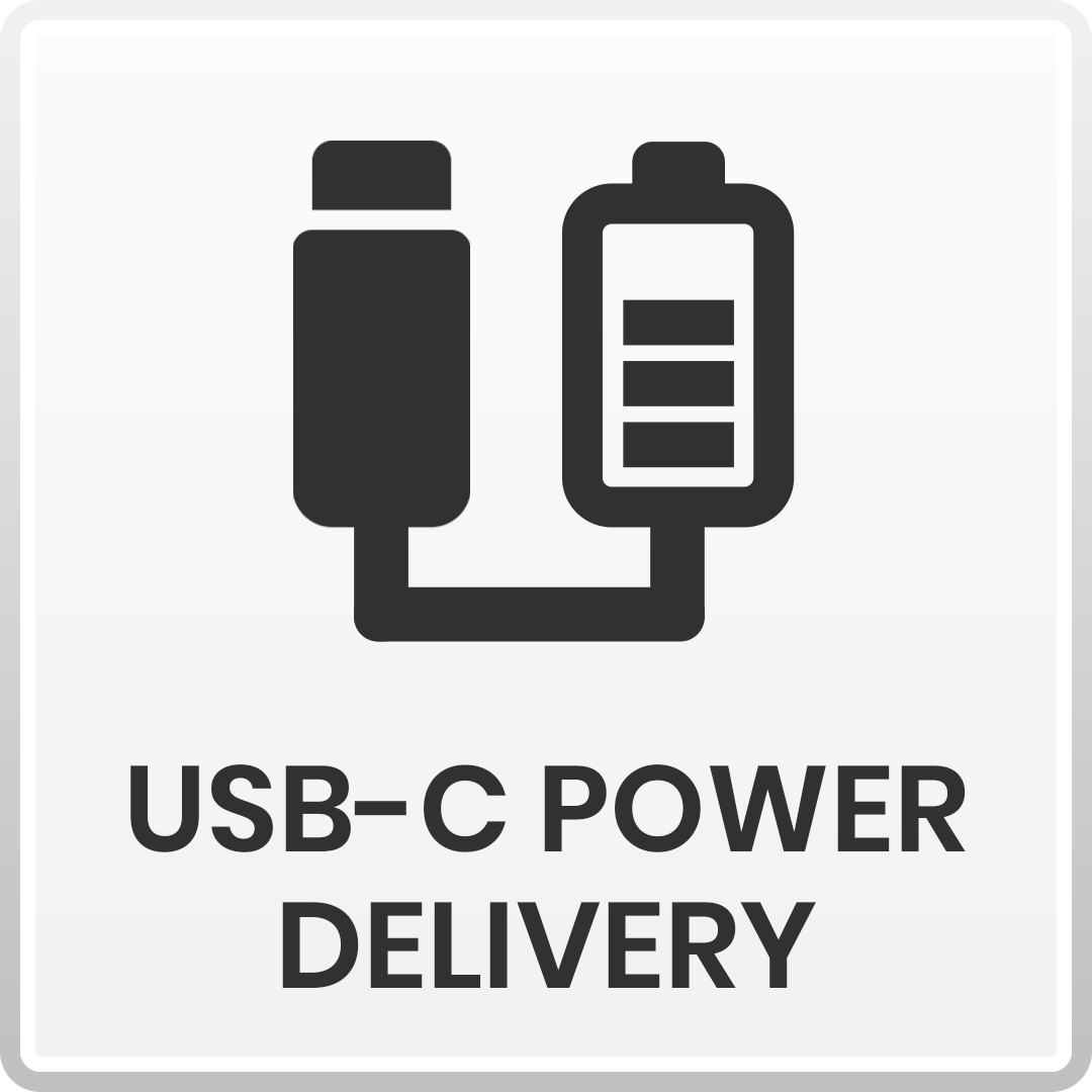 Ce PC portable est équipé de USB-C Power Delivery.