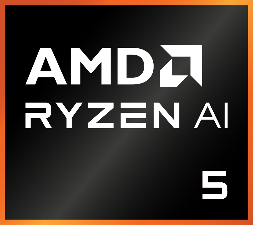 Ce PC portable est équipé d'un processeur AMD Ryzen AI 5