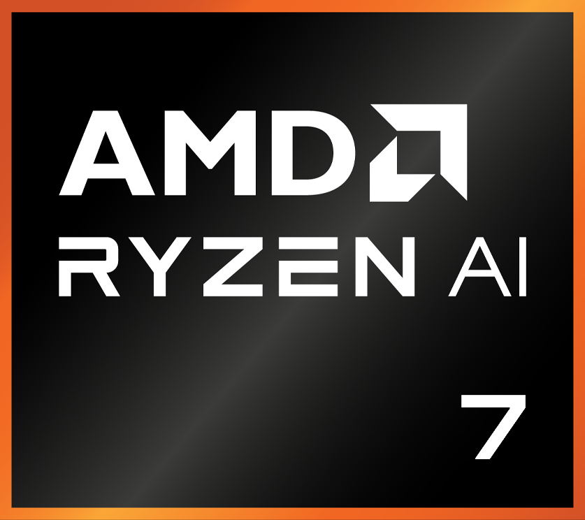 Ce PC portable est équipé d'un processeur AMD Ryzen AI 7