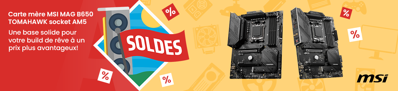 MSI MAG B650 TOMAHAWK WIFI carte mère socket AM5