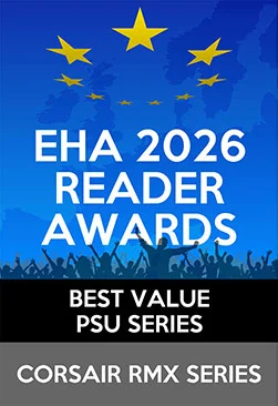 Gagnant d'un European Hardware Reader Award 2026