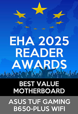 Gagnant d'un European Hardware Reader Award 2025