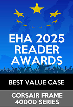 Gagnant d'un European Hardware Reader Award 2025