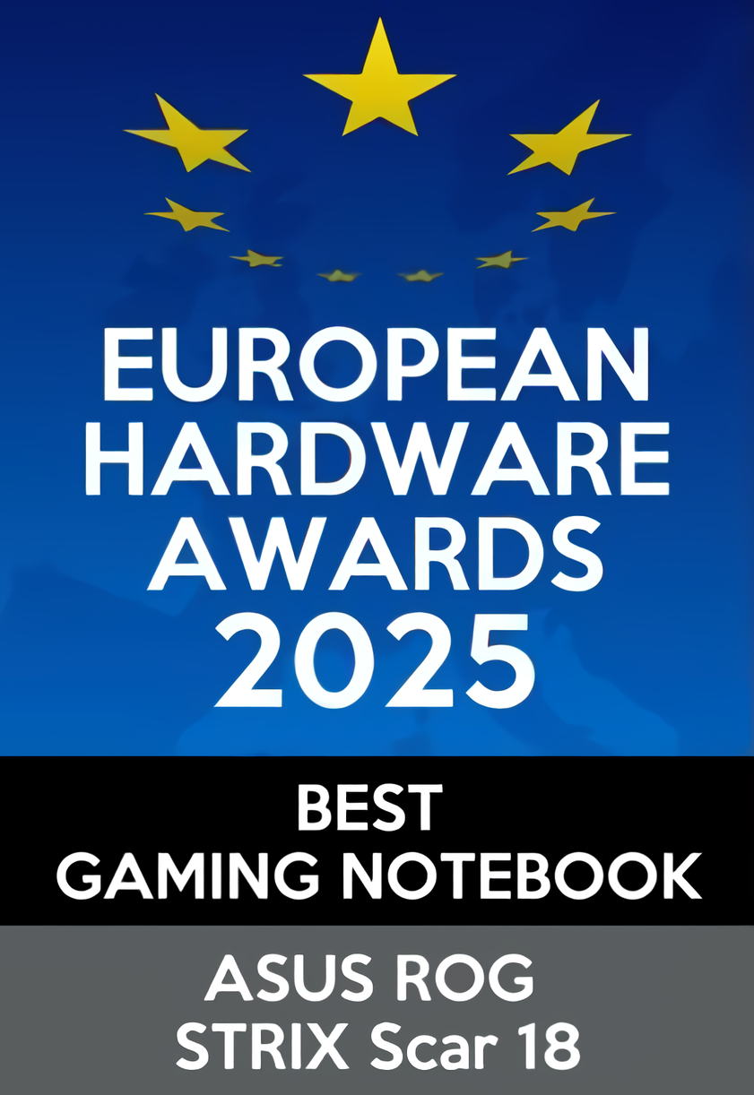 European Hardware Awards 2025 - Best Gaming Notebook