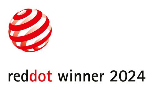 Récompensé par un Red Dot Design Award 2024.