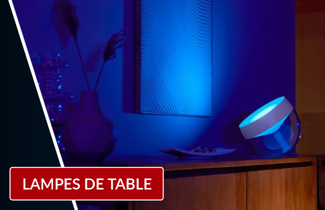 (FR) Philips hue tafellampen