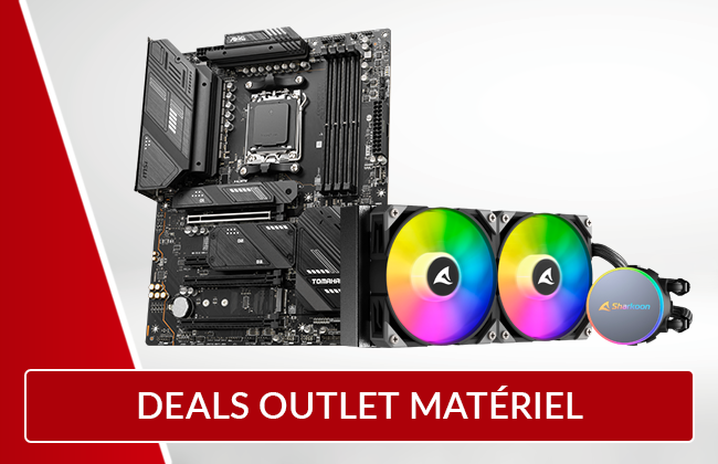 Outlet - Deals matériel