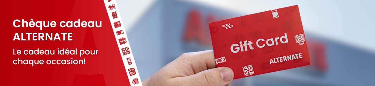 Chèque cadeau Alternate - toujours le bon cadeau